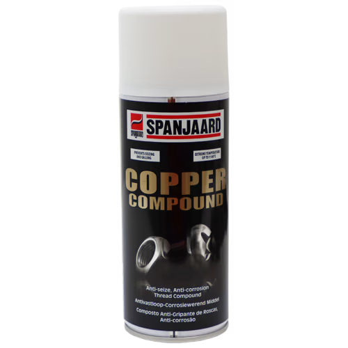 SPANJAARD Anti-Seize Copper Compound 400Ml Spa - Copper Slip Thread Spray (Mild Steel)
