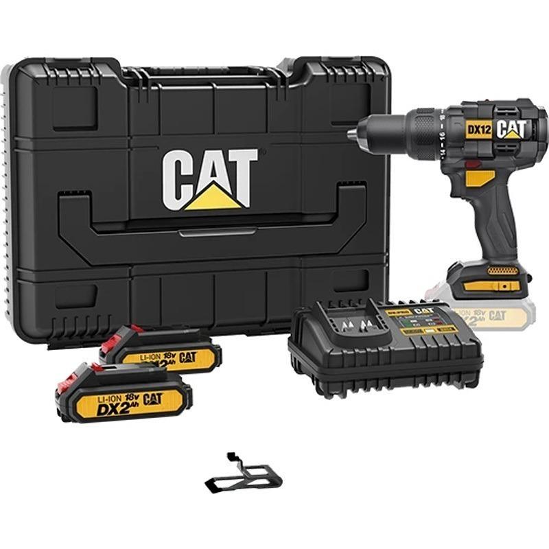 CAT Impact Drill Cordless Brushless 2 Speed Drill 18V 65N 13Mm Kit