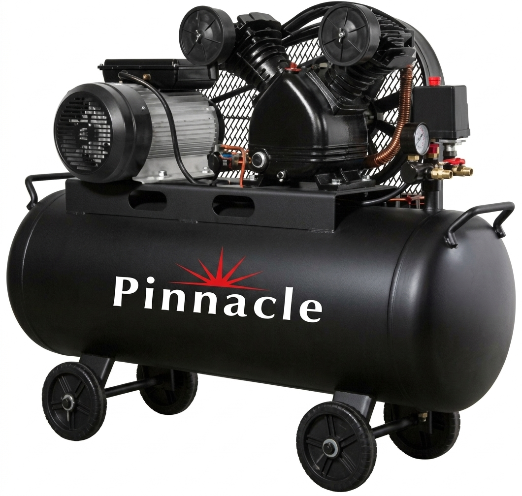 Pinnacle AirTech 100L Belt Driven Air Compressor