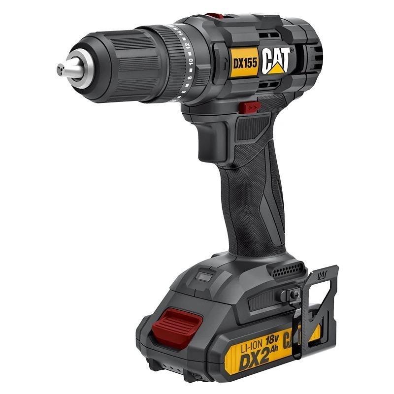 CAT Impact Drill Brushed 50nm 2 x 2.0ah Battery Charger