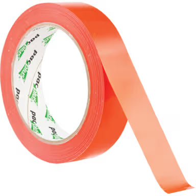 Avon Electrical Tape, Vinyl, Red, 25mm x 66m, Pack of 1