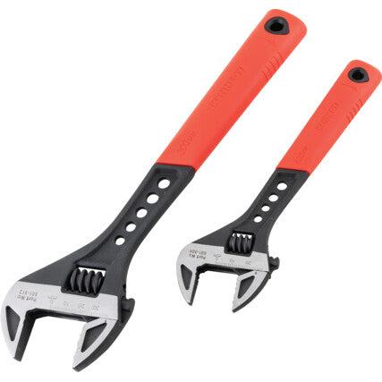 Kennedy Pro Adjustable Spanner Set, Steel, Set Of 2