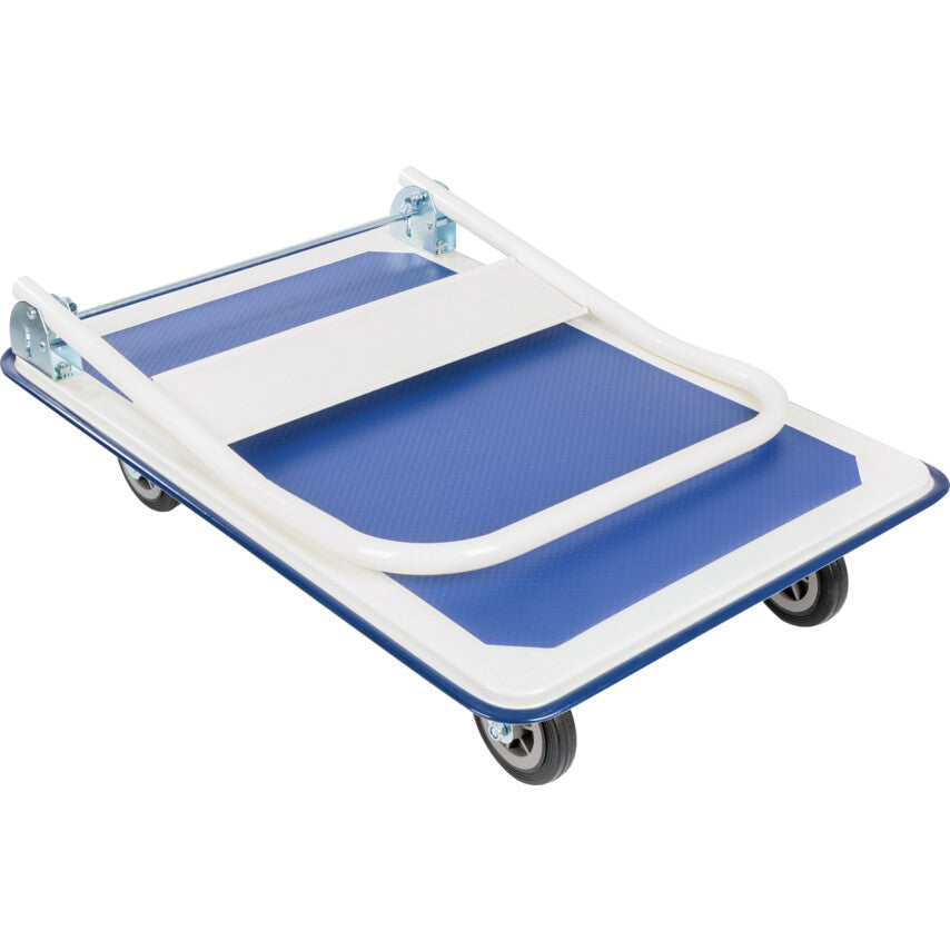 Matlock Folding Trolley, Plastic/Steel, 300kg, 2 x Swivel Castors/Fixed Castors, 610mm x 140mm x 910mm