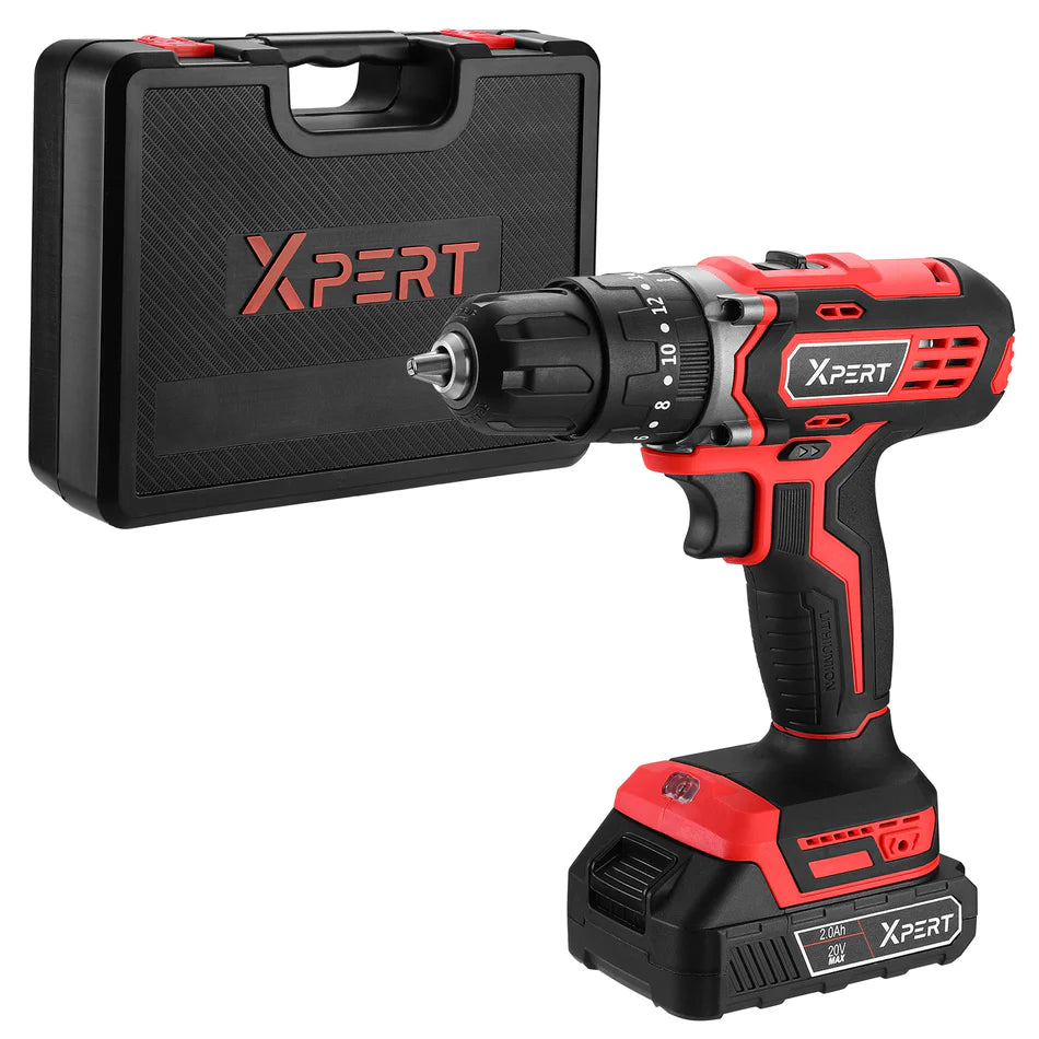 Cordless Drill 20V 40 N.m Electric Power Set Tool with Battery and Charger