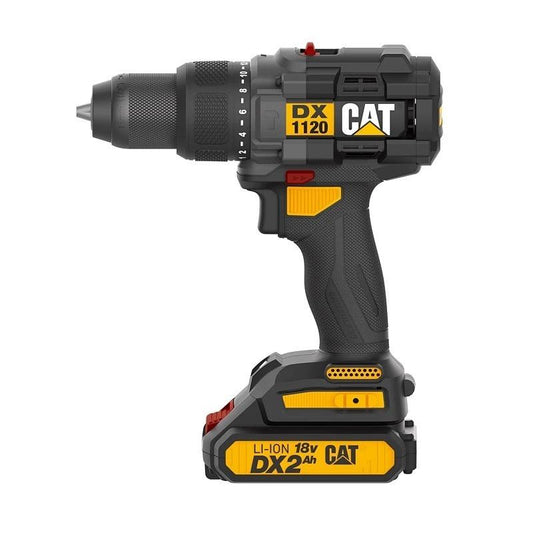 CAT Impact Drill BL 65Nm 18V KIT 2X2.0Ah Charger