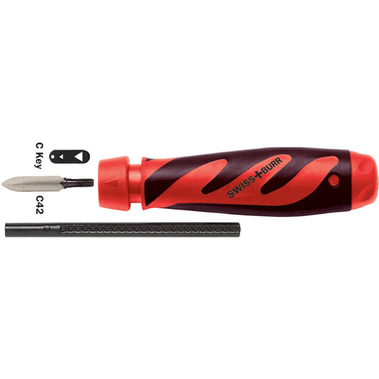 SwissBurr A/C, Hand Deburring Set,Hand Scraper Set, Set Of 3