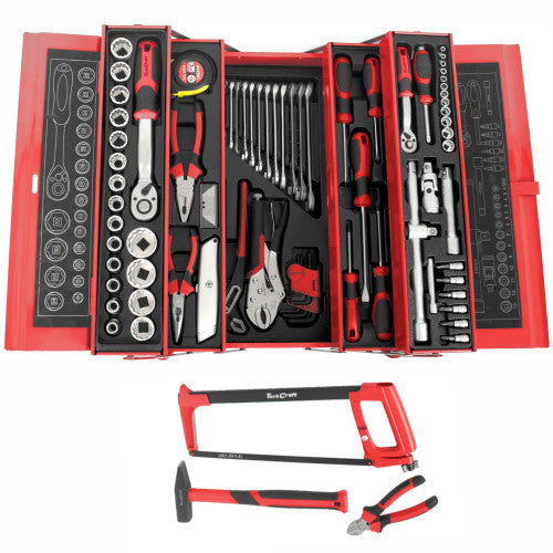 TorkCraft - 88 Piece Tradesman Cantilever Tool Box (TCTB088)