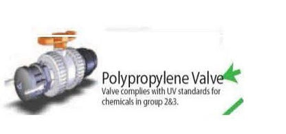 Galvanized 1000Lt 2" P/P Valve