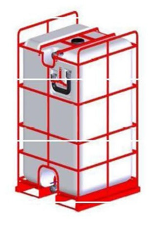 Mild Steel 1000Lt 2” S/S