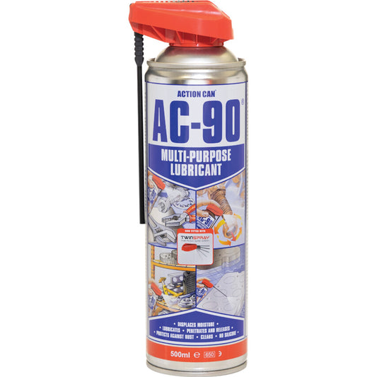 Action Can AC-90®, Multi-Purpose Lubricant, 500ml, Aerosol
