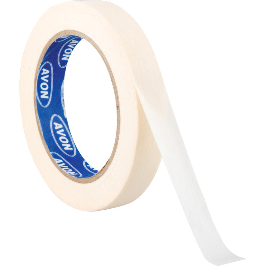 Avon Masking Tape, Crepe Paper, 19mm x 50m, Cream