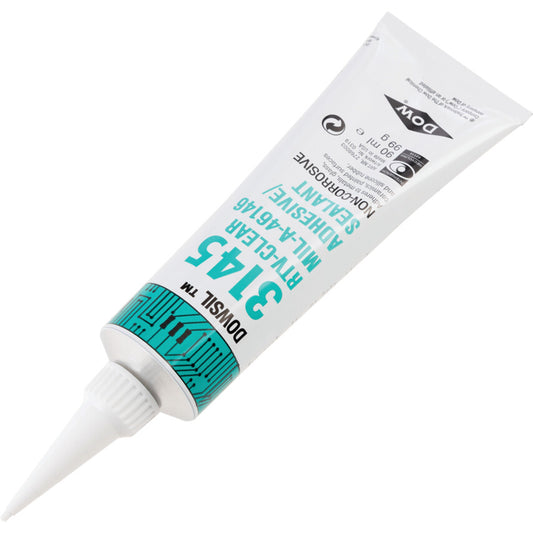 Dowsil3145 RTV, Adhesive Sealant, Tube, 90ml, Clear