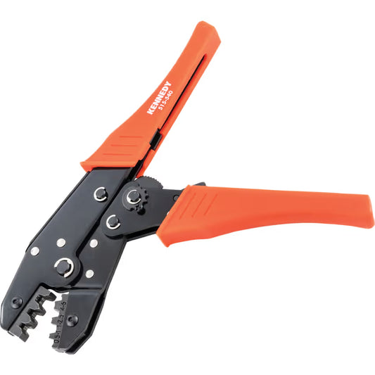 Kennedy Crimping Pliers for Wire Ferrules, DIN 1 - 2, 6, 10, 16mm², AWG 14, 10, 8, 6, 275mm Overall Length