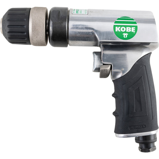 Kobe Green Line FPD375, Air Drill, Air, 1800rpm, Keyless, 1 to 10mm, 1/4in., 336W