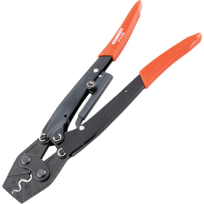 Kennedy Crimping Pliers for Wire Ferrules, DIN 1 - 2, 6, 10, 16mm², AWG 14, 10, 8, 6, 275mm Overall Length