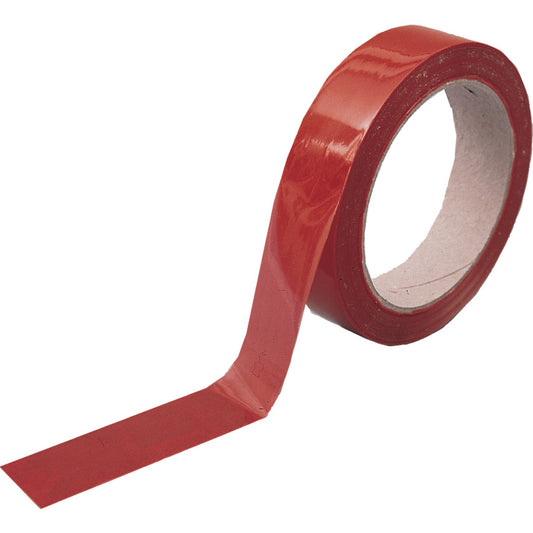 Kennedy Low Tack Tape, Vinyl, Red, 25mm x 66m