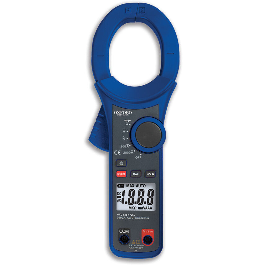 Oxford Auto Range  Digital Clap Meter 2000A AC/DC