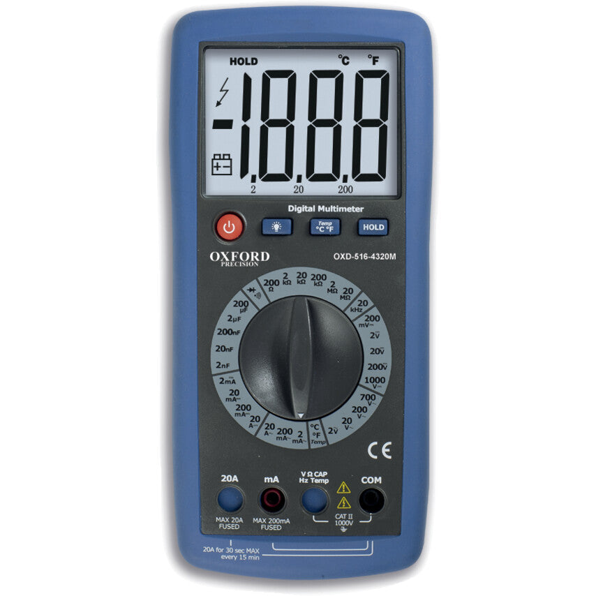 Oxford DT-2008 High Accuracy Digital Multimeter