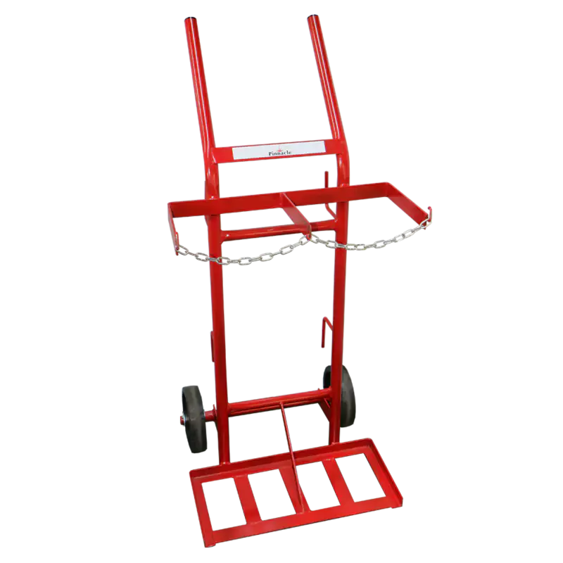 Double Gas Cylinder Trolley