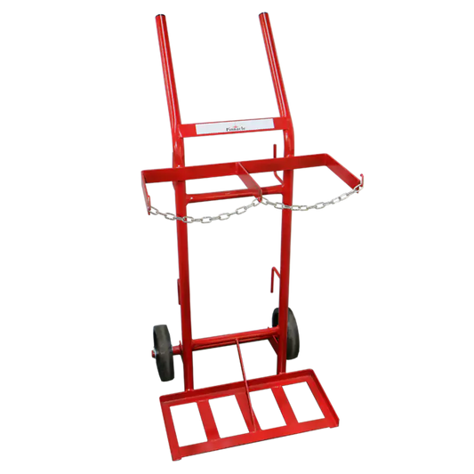 Double Gas Cylinder Trolley