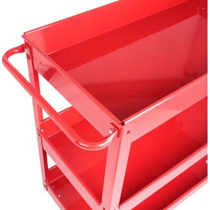 Senator Tool Tray Trolley, Steel, 136kg, 2 x Braked Swivel Castors/2 x Swivel Castors, 737mm x 383mm x 663mm