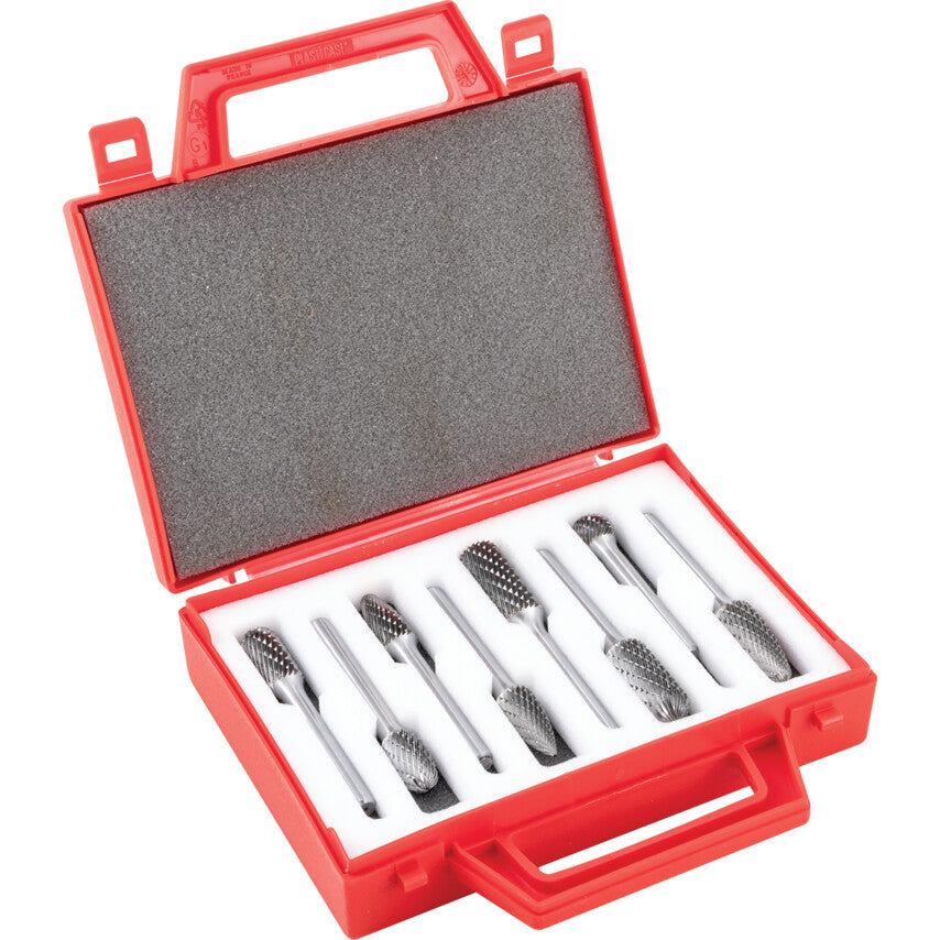 Sherwood 8 PIECE BUR SET - 10 & 12MM DIA